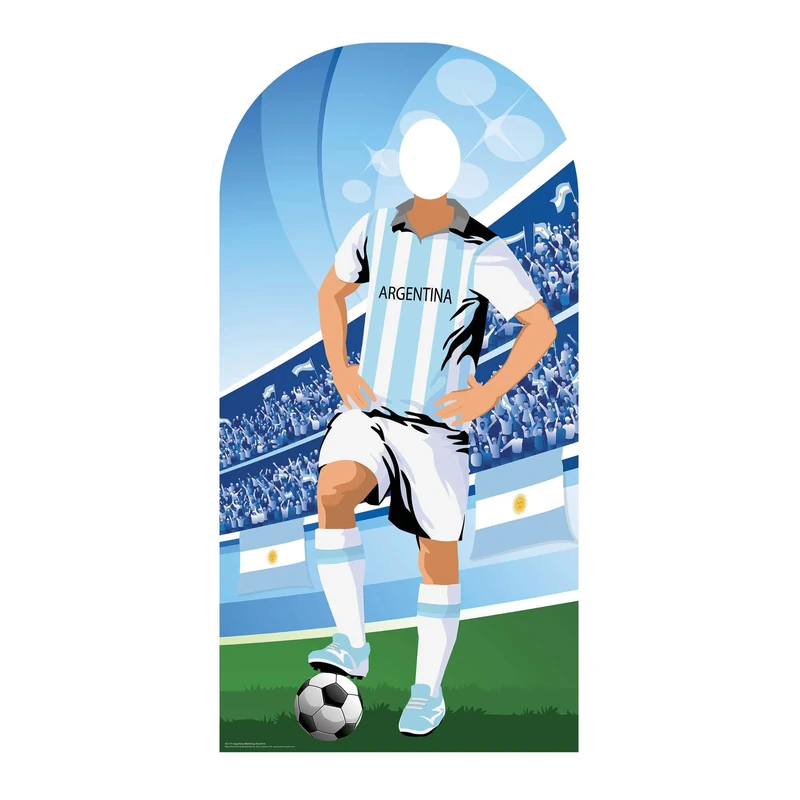 Argentina (World Cup Football Stand-in) Adult Size 6ft /190cm Tall