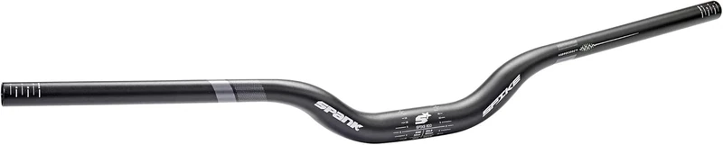 Spank Spike 800 Vibrocore, Rise 50mm, 31.8mm Unisex Adult Hanger, Black/Grey LTD, 800mm