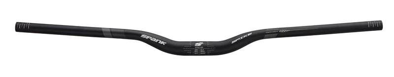 Spank Spike 800 Vibrocore, Rise 30 mm, 31.8 mm Unisex Adult Hanger, Black/Grey LTD, 30R