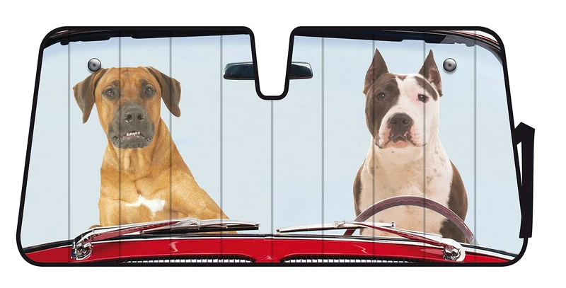 LAMPA 66866 Sunshade Two Dogs