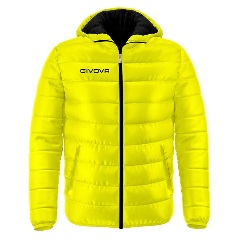 Givova, jacket holland, yellow fluo/black, 2XL