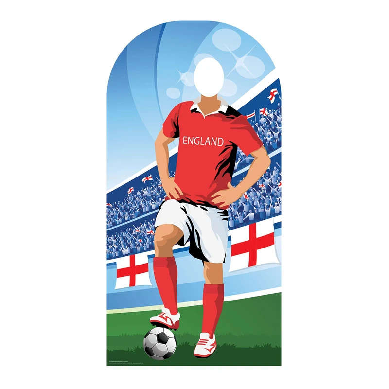 England (World Cup Football Stand-in) New Adult Size 6ft /190cm Tall