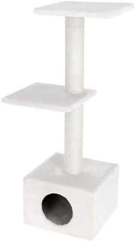 Kerbl Cat Tree, 37 x 37 x 109 cm, White, Venus