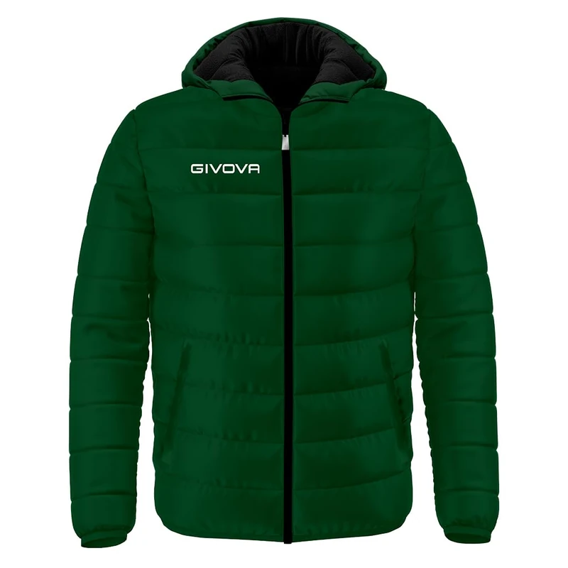 Givova, jacket holland, dark green /black, L