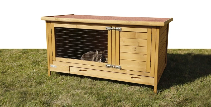 Kerbl Rabbit House, 115 x 65 x 65.5 cm, Kb Brown