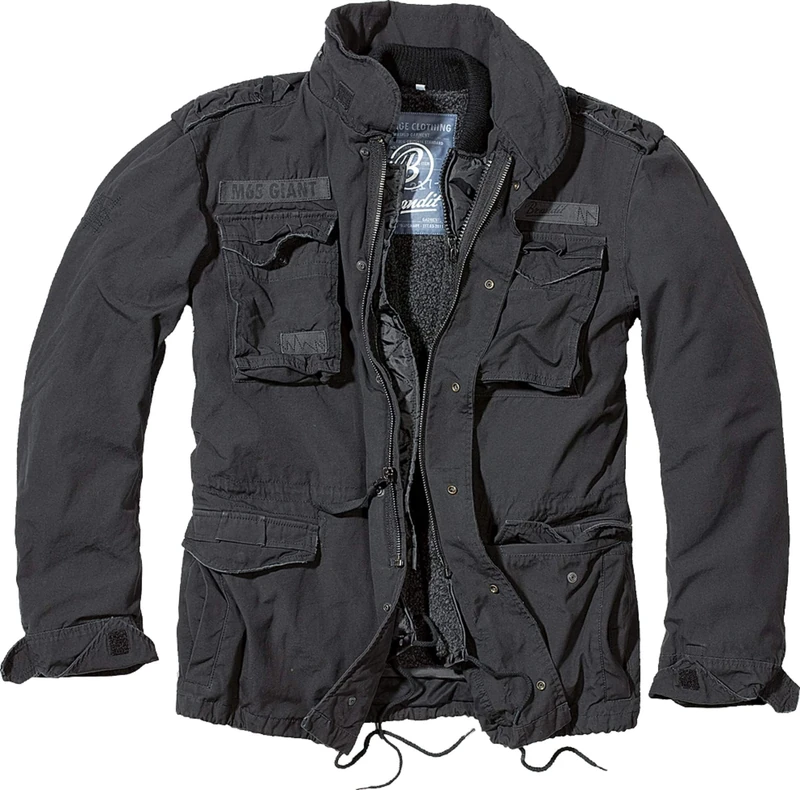 Brandit M65 Giant Jacket, color: black, size: 7XL