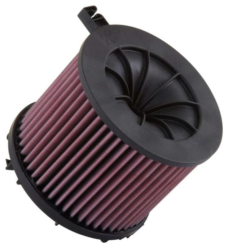 K&N E-0648 Engine Air Filter: High Performance, Premium, Washable, Replacement Filter: Compatible with 2015-2021 AUDI ,Red (A4, A4 Quattro, A5, A5 Quattro, A5 Sportback, Q5 II),