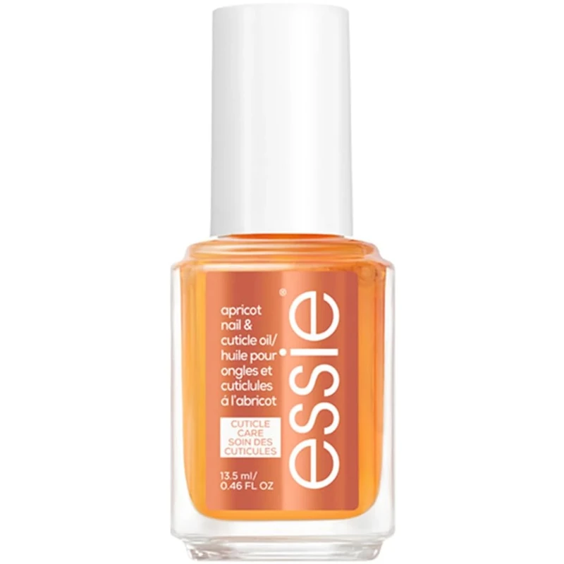 Essie Nail and Cuticle Oil Treatment, Nail Care Nourishing, Softening, Moisturising Apricot Cuticle Oil For Dry and Brittle Hands and Nails, Heal & Repair At Home Manicure Oil 13.5ml