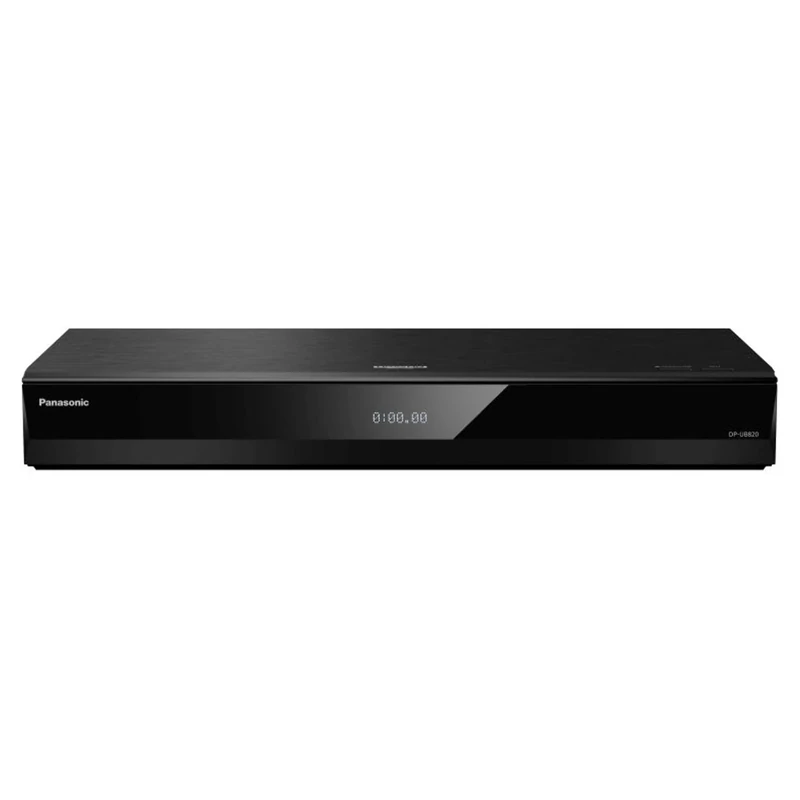 Panasonic DP-UB820EB 4K Blu-Ray DVD Player for TV, Ultra HD, Dolby Vision, HCX Processor, Dolby Atmos, HDR10+, Hi Res Audio, 4K HDR Pro, 7.1ch analogue output, Wireless LAN Built in, Black