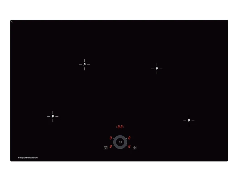 Kuppersbusch KI8330.0SR, Induction hob K-SERIES.3, Black
