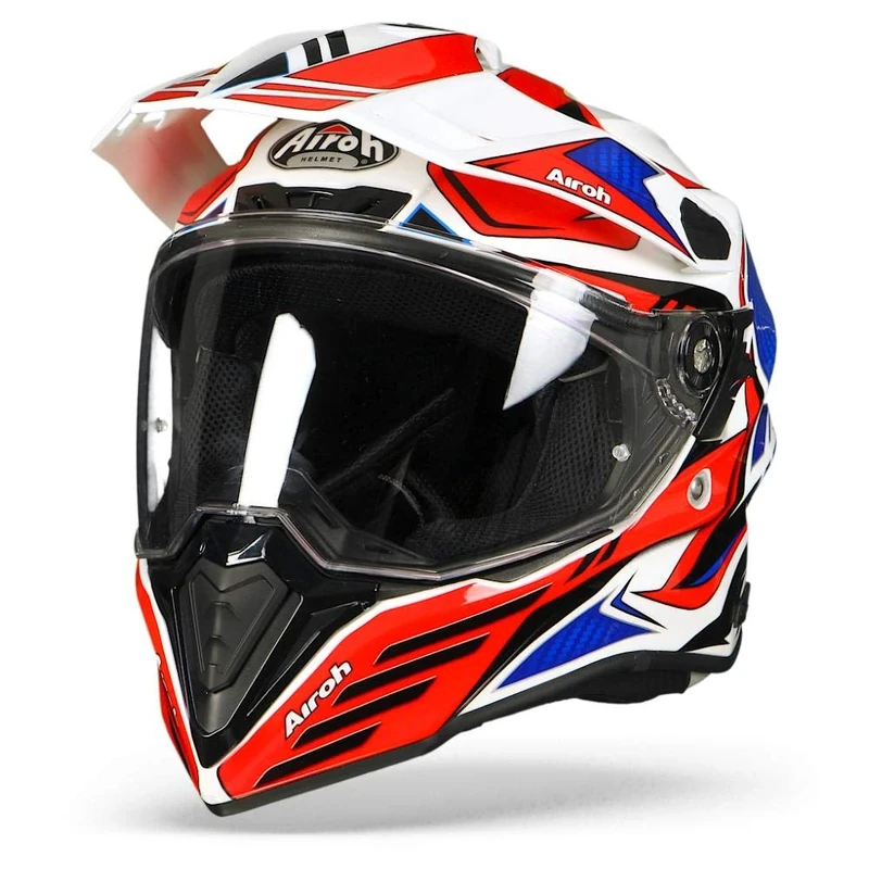 HELMET AIROH COMMANDER CARBON RED GLOSS S