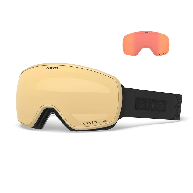 Giro GIRRJ Eave Snow Goggles - Black Velvet Vc Vi, One Size