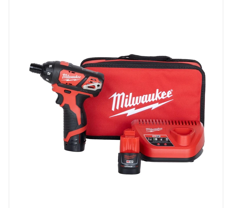 Milwaukee 2401-20 M12 12-Volt Lithium-Ion Cordless 1/4 in. Hex Screwdriver (Tool-Only) - Image 1