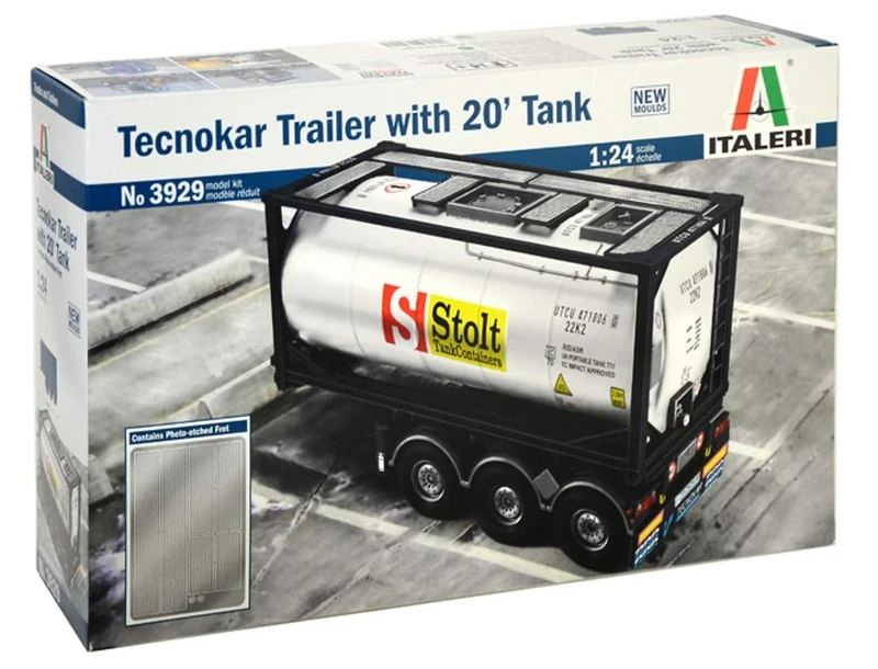 Italeri 1:72 - Tecnokar 20' Tank Trailer