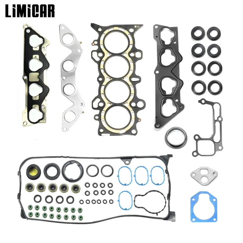 LIMICAR MLS Engine Cylinder Head Gasket Set For 2001 2002 2003 2004 2005 Honda Civic DX LX Honda Civic D17A1 HS26236PT-2 HS4034 HB4034