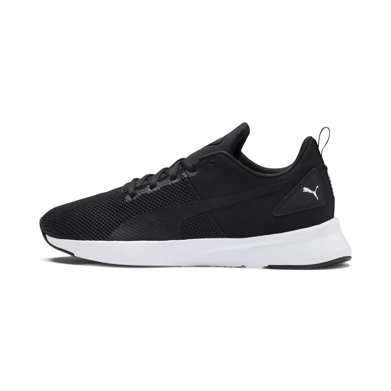 PUMA Unisex Flyer Runner Running Shoes, Puma Black Puma Black Puma White, 12 UK