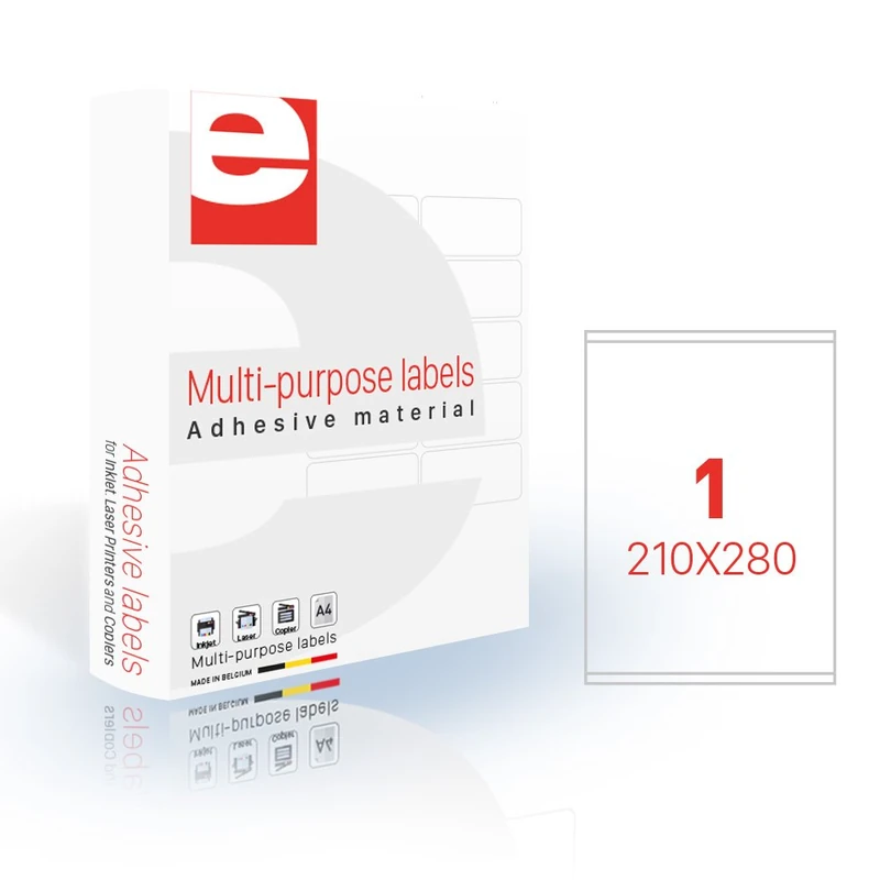 etilaser 30900008 210 x 280 mm Pack of 500 A4 Sheets/Box - Image 1