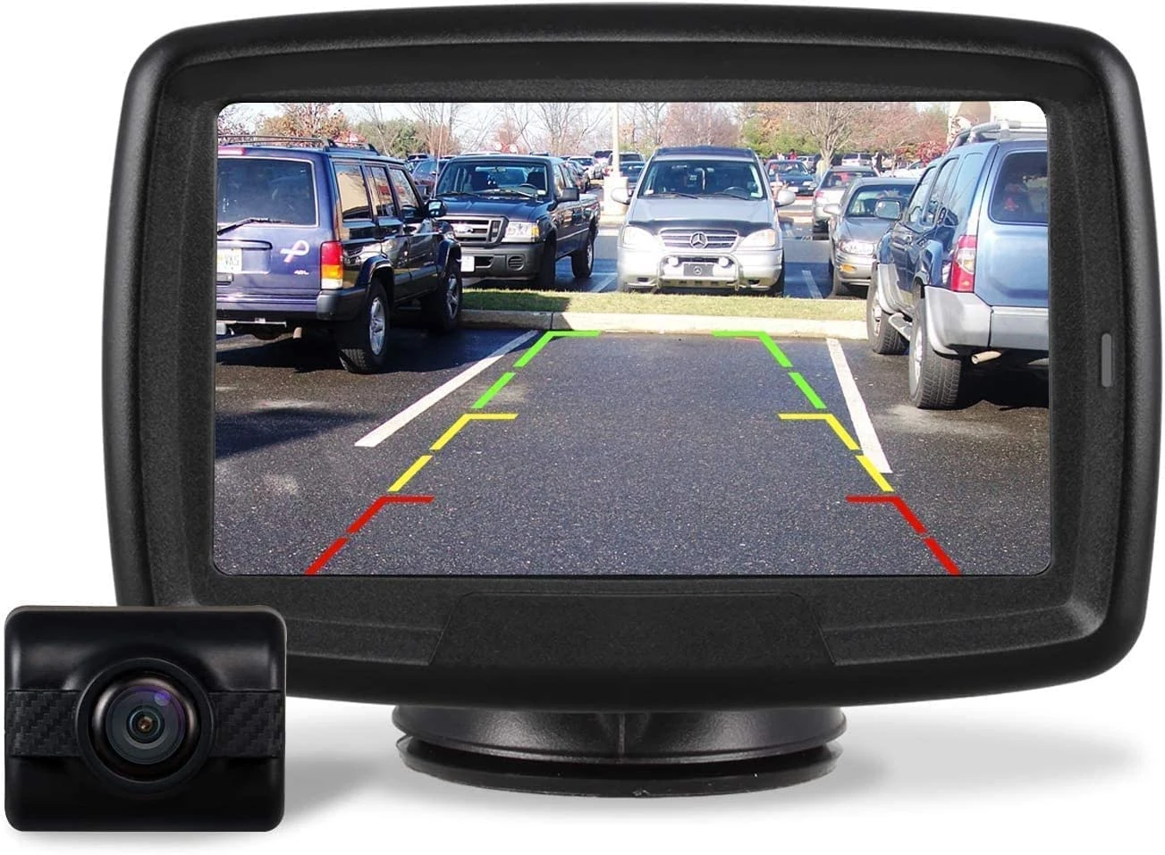 AUTO-VOX Wireless Reversing Camera Kit, Easy Installation, Clear Night Vision Car Rear View Camera, Digital Signal Reverse Camera for Car, Van, Truck & SUV