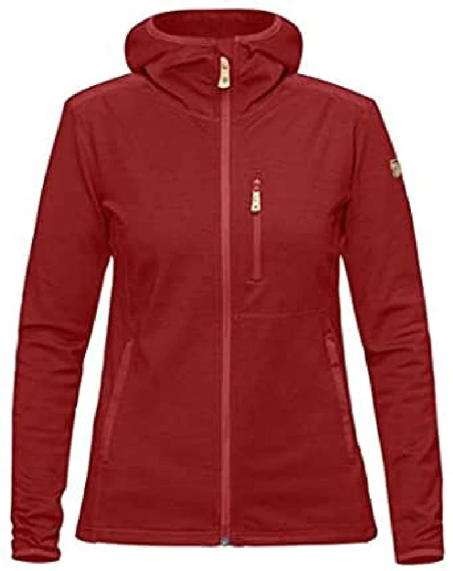 Fjallraven Keb Fleece Hoodie W Sweatshirt - Lava, S