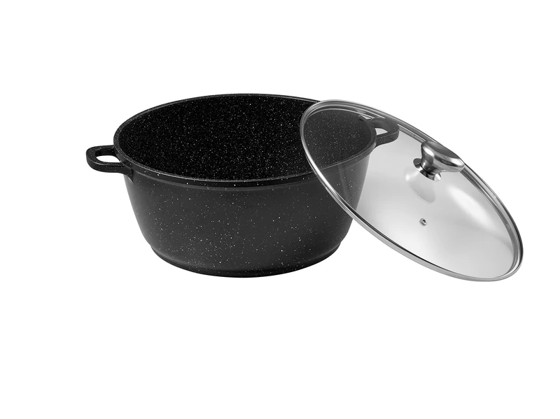 Pradel Excellence 52342M Cast Aluminium Cooking Pot Diameter 32 cm Black Aluminium