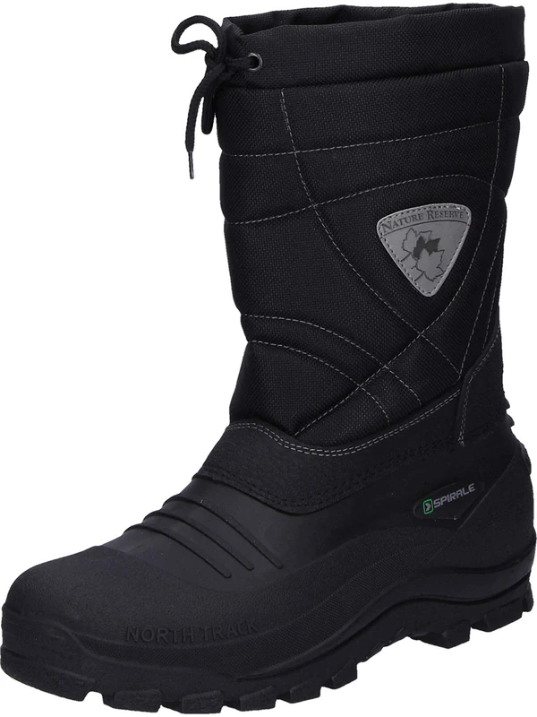 Spirale Men's Marco Snow Boots, Black, 8 UK (42 EU)