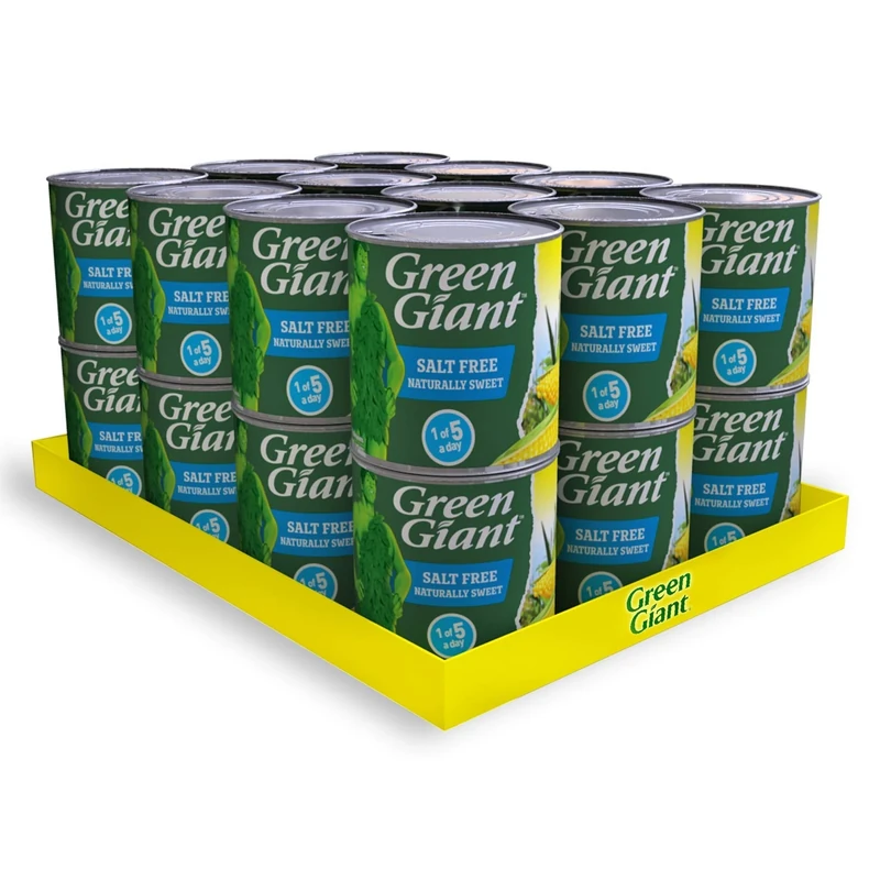 Green Giant Salt Free Sweetcorn 340g (Pack of 24)