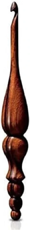 Furls Crochet Hook, Wood, Bloodwood, 4.5mm