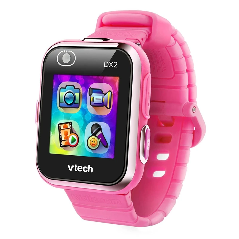 VTech Kidizoom DX2 Smart Watch with Dual Camera, for Children pink