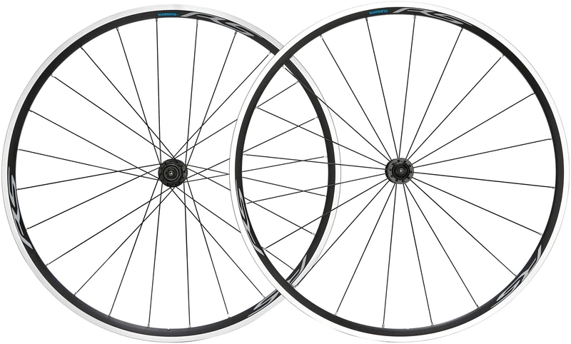 Shimano WH-RS100 Wheelset, Black, 24/23.2 mm