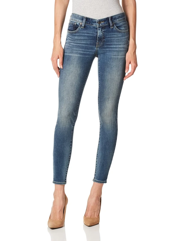 Lucky Brand Women's Mid Rise Ava Skinny Jean, Waterloo, 25W x 28L