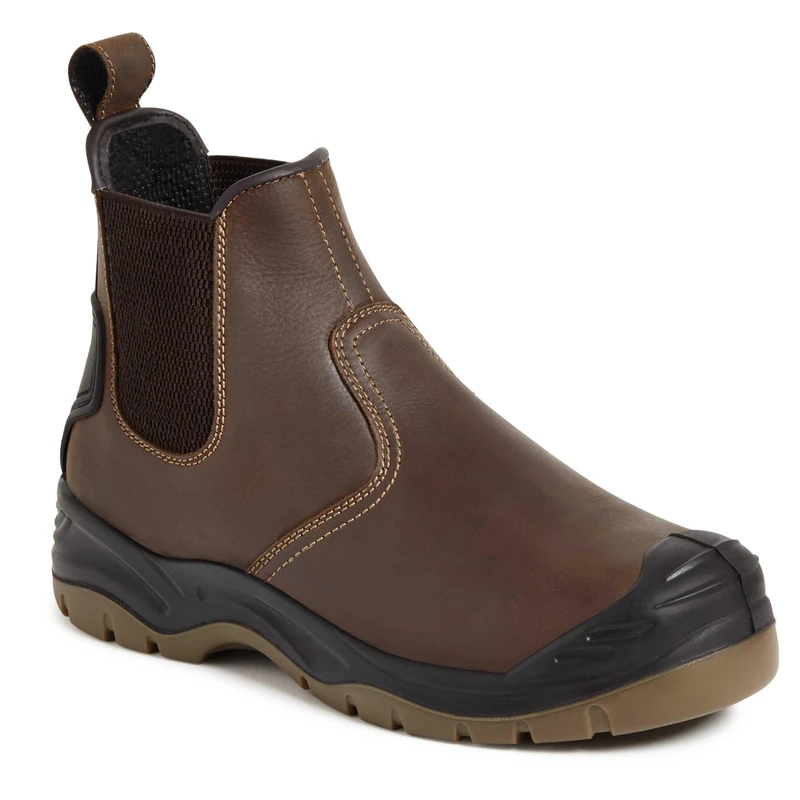 Apache Men's Ap715sm Safety Boots, Brown, 13 UK