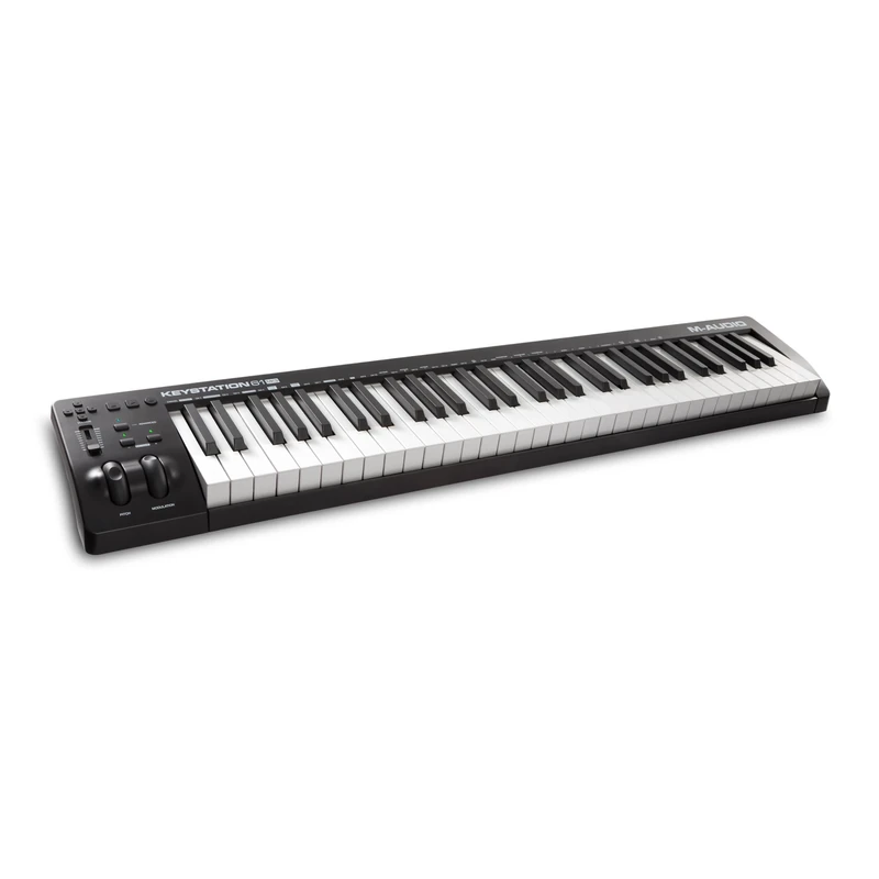 M-AUDIO Keystation 61 MK3-61-Key USB MIDI Keyboard Controller for Mac and PC with Free Online/App Lessons and Software Production Suite included