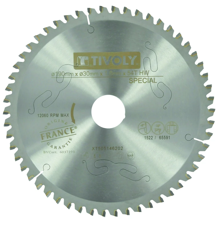 Tivoly xt505146202 Circular Saw Blade, Steel, 190 cm