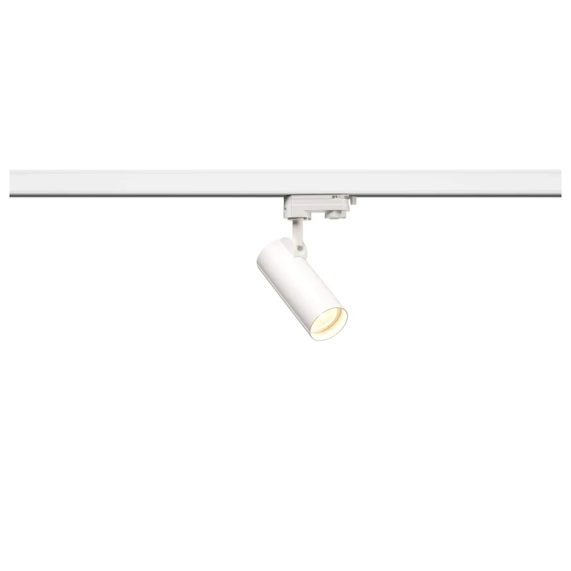 SLV 3-Phase System spot Helia 50 / LED 3-Phase Spotlight, spot, Ceiling Spotlight, Ceiling Light, Track System, Indoor Lighting / 3000K 11W 750lm White 35 Degrees