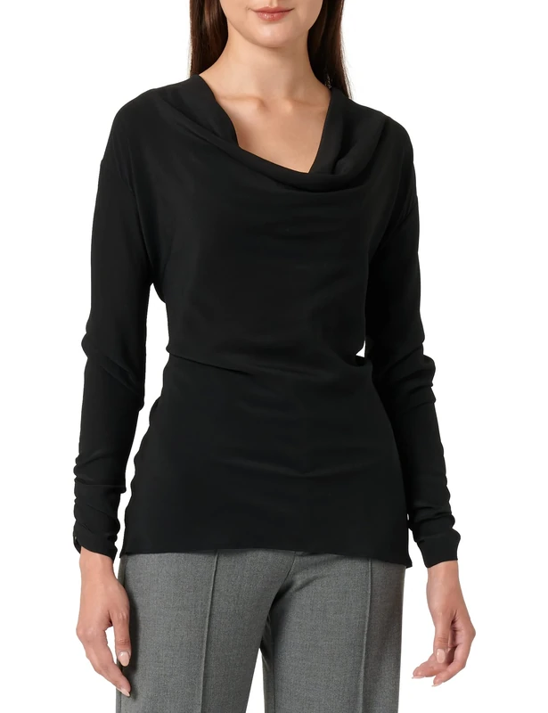 Pinko Women's Sangria Abito Costa Viscosa Ir Blouse, Nero (Nero Limousine Z99), 38