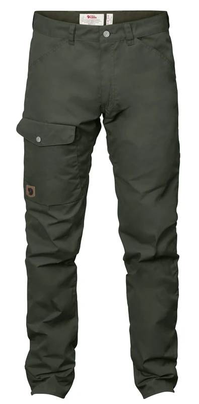 Fjallraven Greenland Jeans M Trousers, Men, Mens, Trousers, F81871, Deep Forest, 10