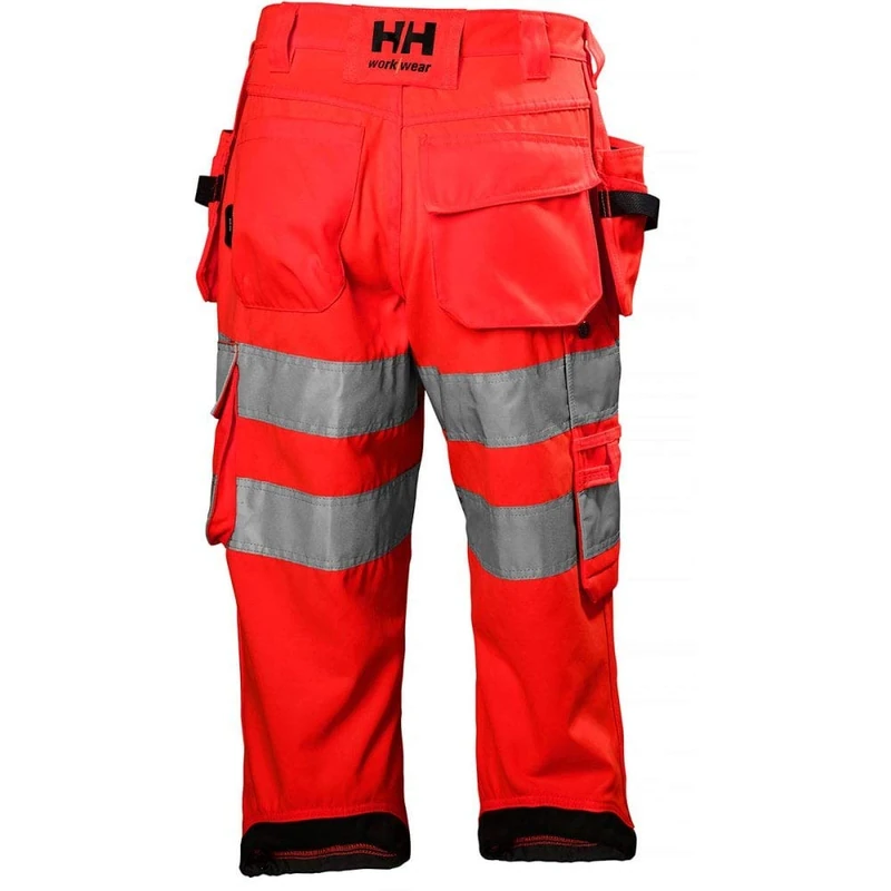 Helly Hansen Unisex Adult Wokrwear, Hv Red/Charcoal, C46-Waist 31.5 Inches