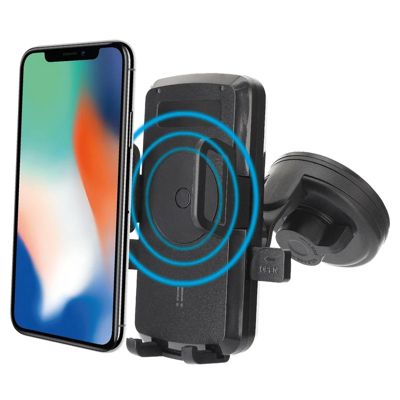 Aiino AICARHLDWRLS-BK Wireless Car Holder - Black