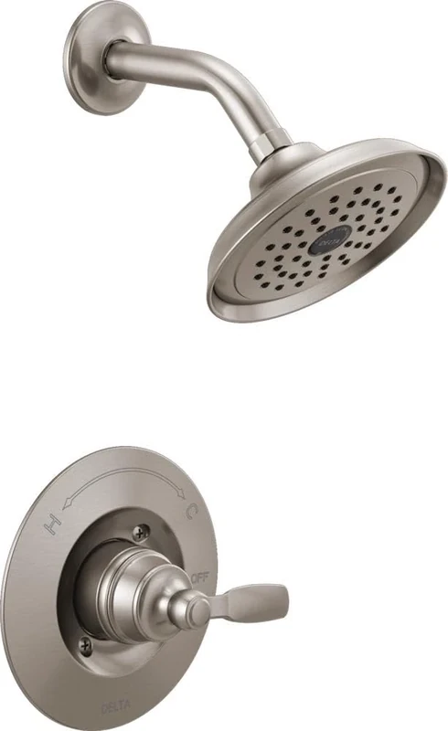 Delta T14232-SS Woodhurst Shower Trim, Stainless (Valve Sold Separately)
