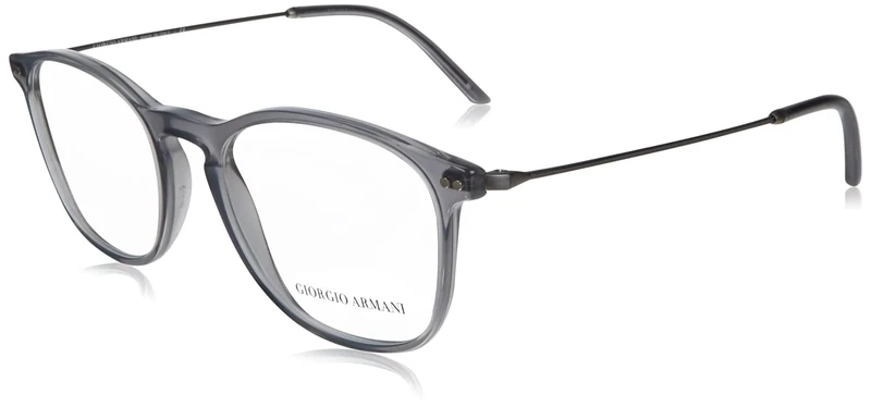 Giorgio Armani Ray-Ban Men’s 0AR7160 Optical Frames, Grey (Opal Grey), 53