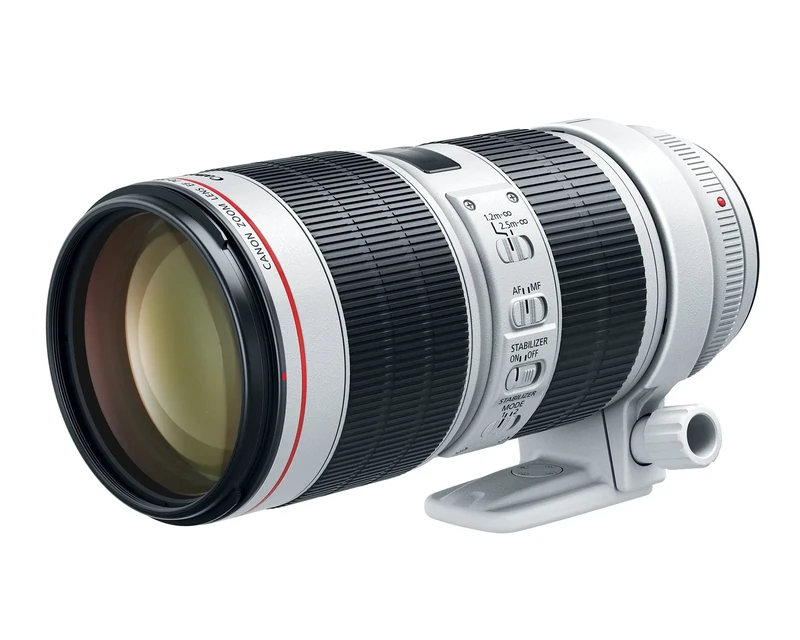Canon EF 70-200mm f/2.8L IS III USM Lens for Canon Digital SLR Cameras, White - 3044C002