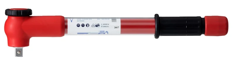 GEDORE VDE 4508-02 VDE Torque Wrench 3/8 Inch 5-25 N·m