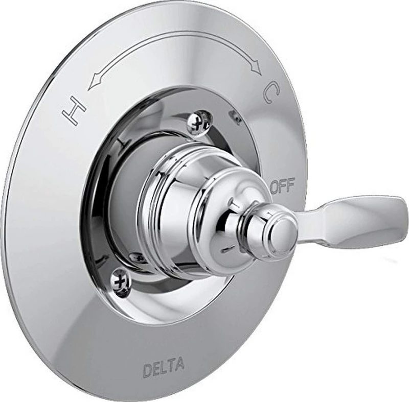 Delta T14032 Woodhurst Valve Only Trim, Chrome (Valve Sold Separately)