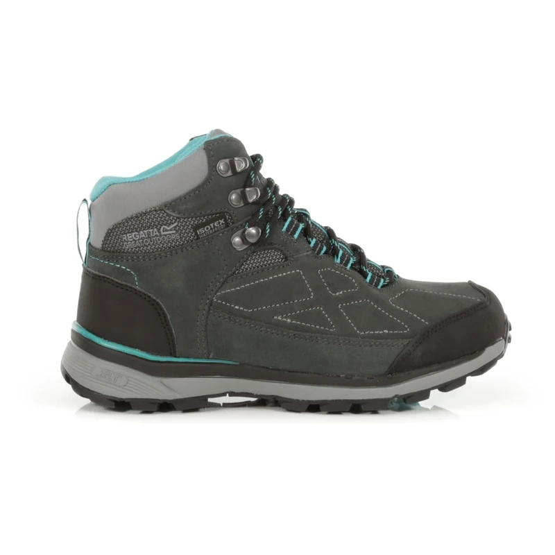 Regatta Womens Ldy Samaris Suede Briar/Atlnts EU39/UK6 Grey