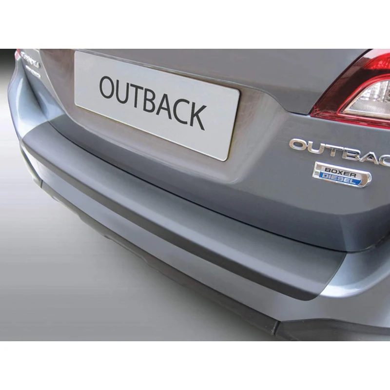 RGM ABS Rear bumper protector compatible with Subaru Outback 2016-2019 Black