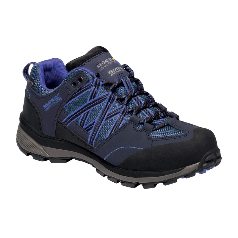 Regatta Ldy Samaris Lw II, Women’s Low Rise Hiking Boots, Blue (NVY/Clematis 5uc), 3 UK (36 EU)
