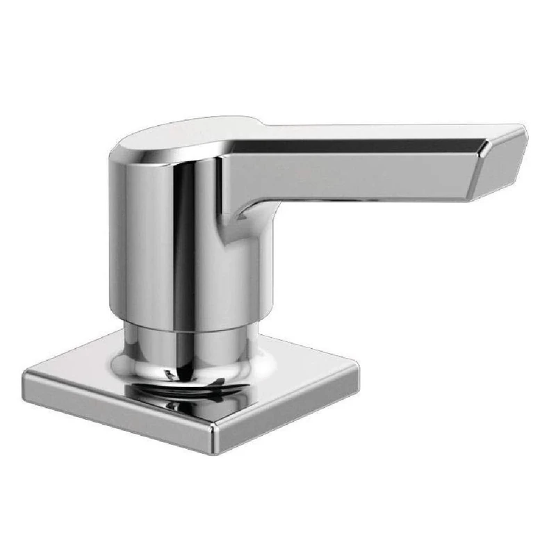 DELTA FAUCET Soap Dispenser, Metal, Chrome