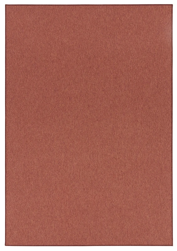 BT Carpet Fine Loop Casual Rug Plain Mottled Terracotta 160 x 240 cm