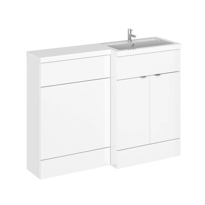 Hudson Reed CBI110 RH Furniture Combinations, Gloss White, 1200mm