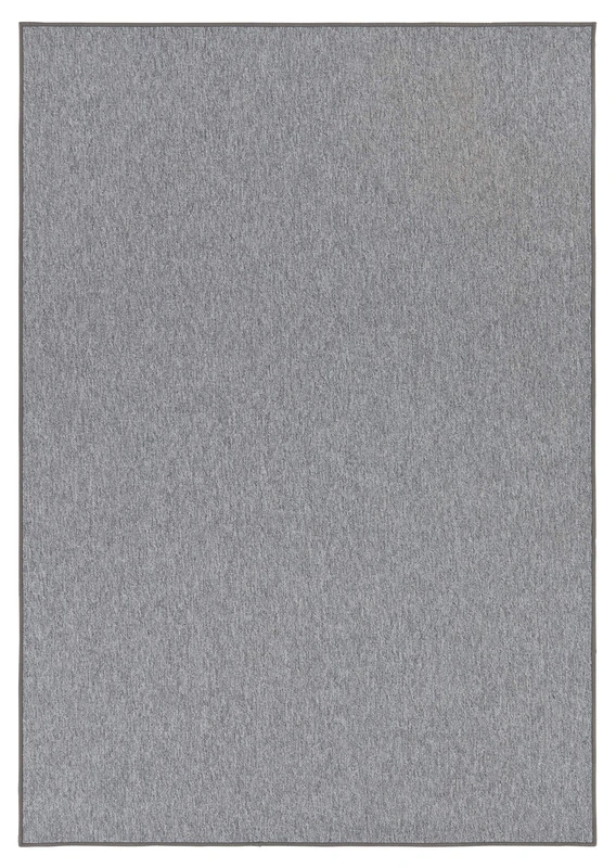 BT Carpet Casual Rug - Living Room Rug Flat Weave Short Pile Fine Loop Casual Plain Mottled for Dining Room, Living Room, Children's Room, Bedroom - Light Grey, 140 x 200 cm